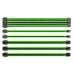 Thermaltake TtMod Sleeved Cable Pack – Black/Green